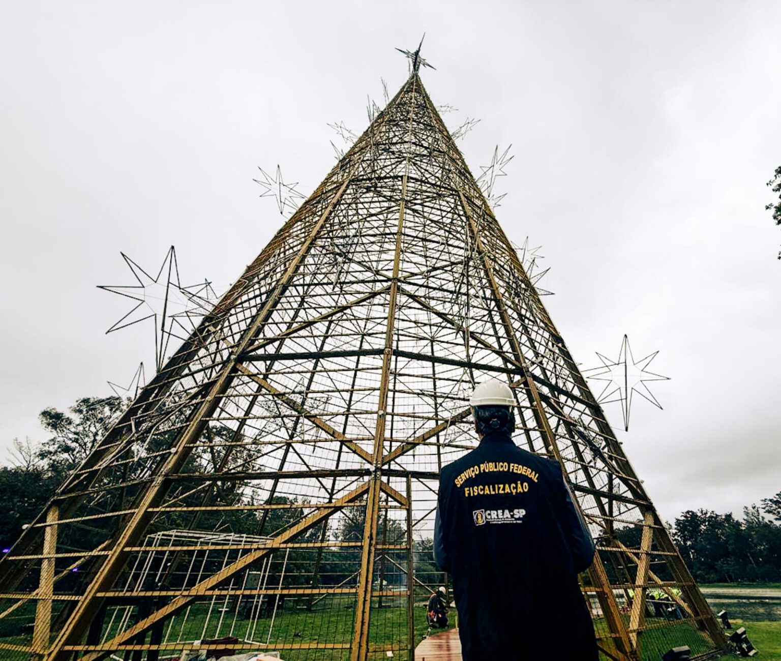 Equipes da Urbia e da Fiscalização do Crea-SP engajadas por um Natal seguro