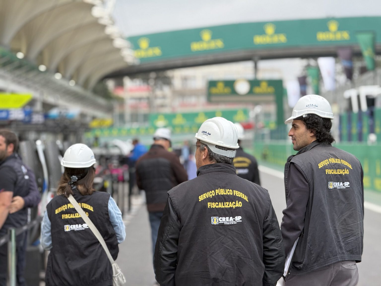 Equipe de fiscalização - Autódromo de Interlagos