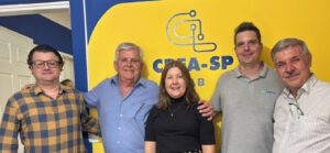 InauguraçãoCoworking-Lígia e diretores da AEAN