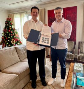 Aerial,View,Of,Freight,And,Passenger,Trains