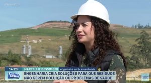 Marcellie Dessimoni, engenheira ambiental e sanitarista